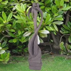 Loving Kiss 82cm Modern Poly Resin Garden Statue