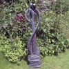 Loving Kiss Modern Poly Resin Garden Statue