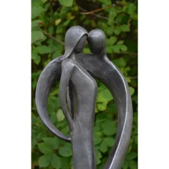 Loving Kiss Modern Poly Resin Garden Statue