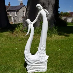 Loving Mother Modern Poly Resin Garden Statue