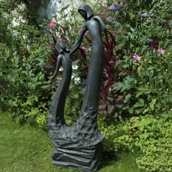 Loving Mother Modern Poly Resin Garden Statue
