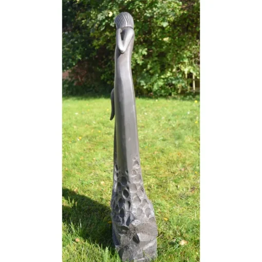Loving Mother Modern Poly Resin Garden Statue