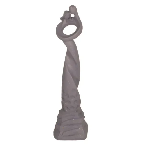 Loving Twist 62cm Modern Poly Resin Garden Statue