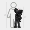 Lucify Bedtime 135cm Black Resin Indoor Sculpture