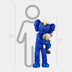 Lucify Bedtime 135cm Blue Resin Indoor Sculpture