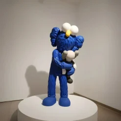 Lucify Bedtime 135cm Blue Resin Indoor Sculpture