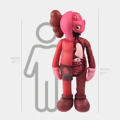 Lucify Biofusion 187cm Red Resin Indoor Sculpture