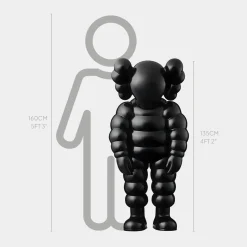 Lucify Bounce 135cm Black Resin Indoor Sculpture