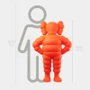 Lucify Bounce 130cm Orange Resin Indoor Sculpture