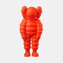 Lucify Bounce 80cm Orange Resin Indoor Sculpture v1