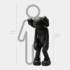 Lucify Daze 130cm Black Resin Indoor Sculpture