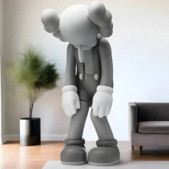Lucify Daze 130cm Grey Resin Indoor Sculpture