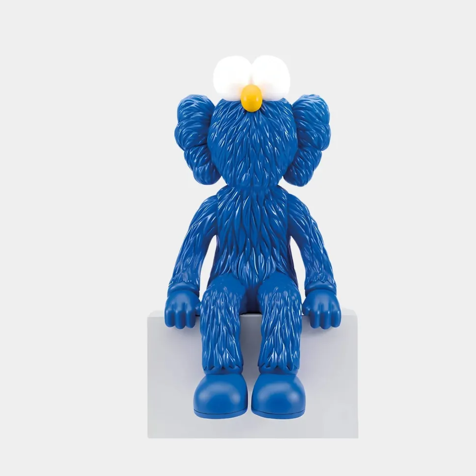 Lucify Fuzz 70cm Blue Resin Indoor Sculpture