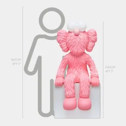 Lucify Fuzz 140cm Pink Resin Indoor Sculpture