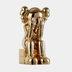 Lucify Hide 70cm Gold Resin Indoor Sculpture