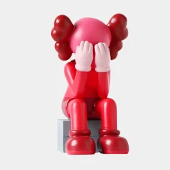 Lucify Hide 70cm Red Resin Indoor Sculpture