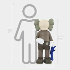 Lucify Playtime 130cm Brown Resin Indoor Sculpture