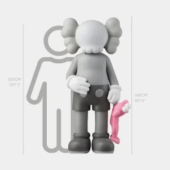 Lucify Playtime 168cm Grey Resin Indoor Sculpture