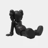 Lucify Relax 85cm Black Resin Indoor Sculpture