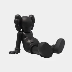 Lucify Relax 85cm Black Resin Indoor Sculpture