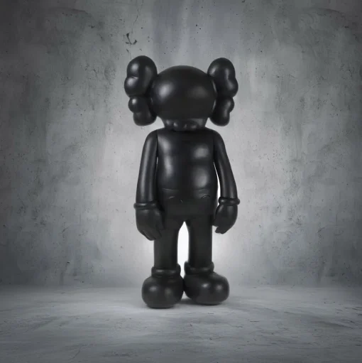 Lucify Seek 135cm Black Resin Indoor Sculpture