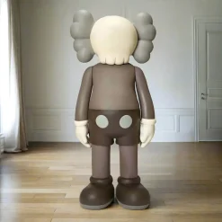 Lucify Seek 70cm Brown Resin Indoor Sculpture
