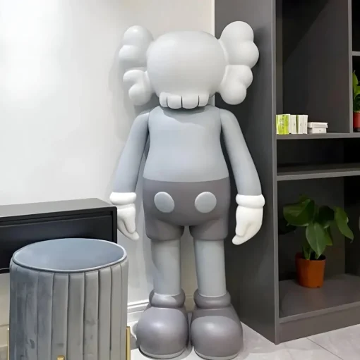 Lucify Seek 220cm Grey Resin Indoor Sculpture