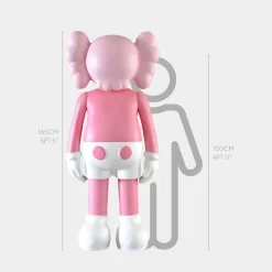 Lucify Seek 170cm Pink Resin Indoor Sculpture