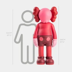 Lucify Seek 168cm Red Resin Indoor Sculpture