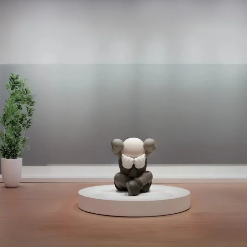 Lucify Solace 92cm Brown Resin Indoor Sculpture