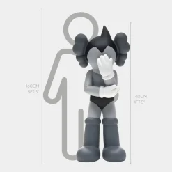 Lucify Starboy 140cm Grey Resin Indoor Sculpture