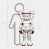 Lucify Trooper 135cm Red Resin Indoor Sculpture