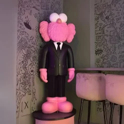 Lucify Vogue 200cm Black Resin Indoor Sculpture