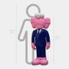 Lucify Vogue 147cm Blue Resin Indoor Sculpture v1