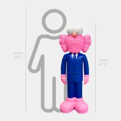 Lucify Vogue 147cm Blue Resin Indoor Sculpture v2