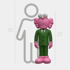 Lucify Vogue 147cm Green Resin Indoor Sculpture