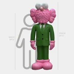 Lucify Vogue 200cm Green Resin Indoor Sculpture
