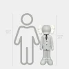 Lucify Vogue 130cm Grey Resin Indoor Sculpture v1