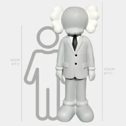 Lucify Vogue 200cm Grey Resin Indoor Sculpture