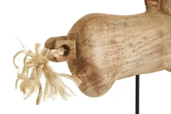 Majestic Horse 50cm Wood Indoor Statue