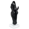Majestic Horse Head 70cm Black Resin Indoor Sculpture