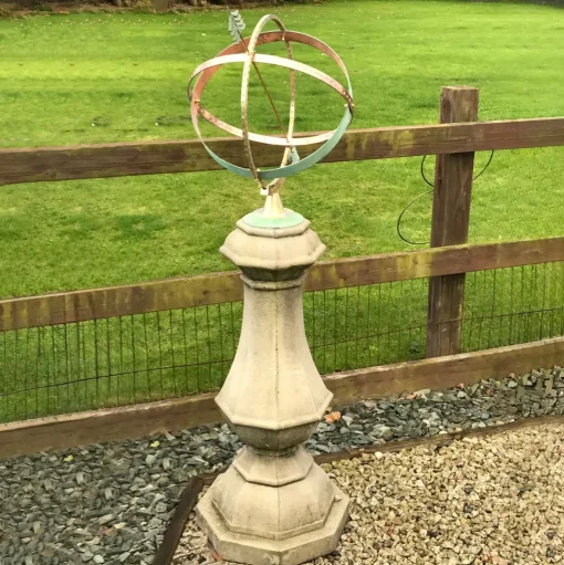 Marino Armillary Stone Garden Sundial