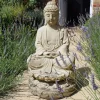 Meditation Buddha Stone Garden Statue