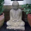 Meditation Buddha Stone Garden Statue