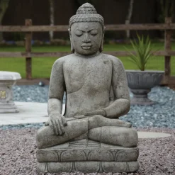 Mega Buddha Stone Garden Statue