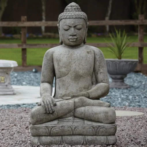 Mega Buddha Stone Garden Statue