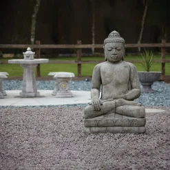 Mega Buddha Stone Garden Statue