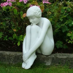 Melina 55cm Marble Resin Garden Statue