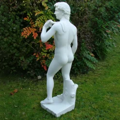 Michelangelo David 85cm Marble Resin Garden Statue
