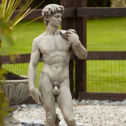 Michelangelo David 120cm Stone Garden Statue